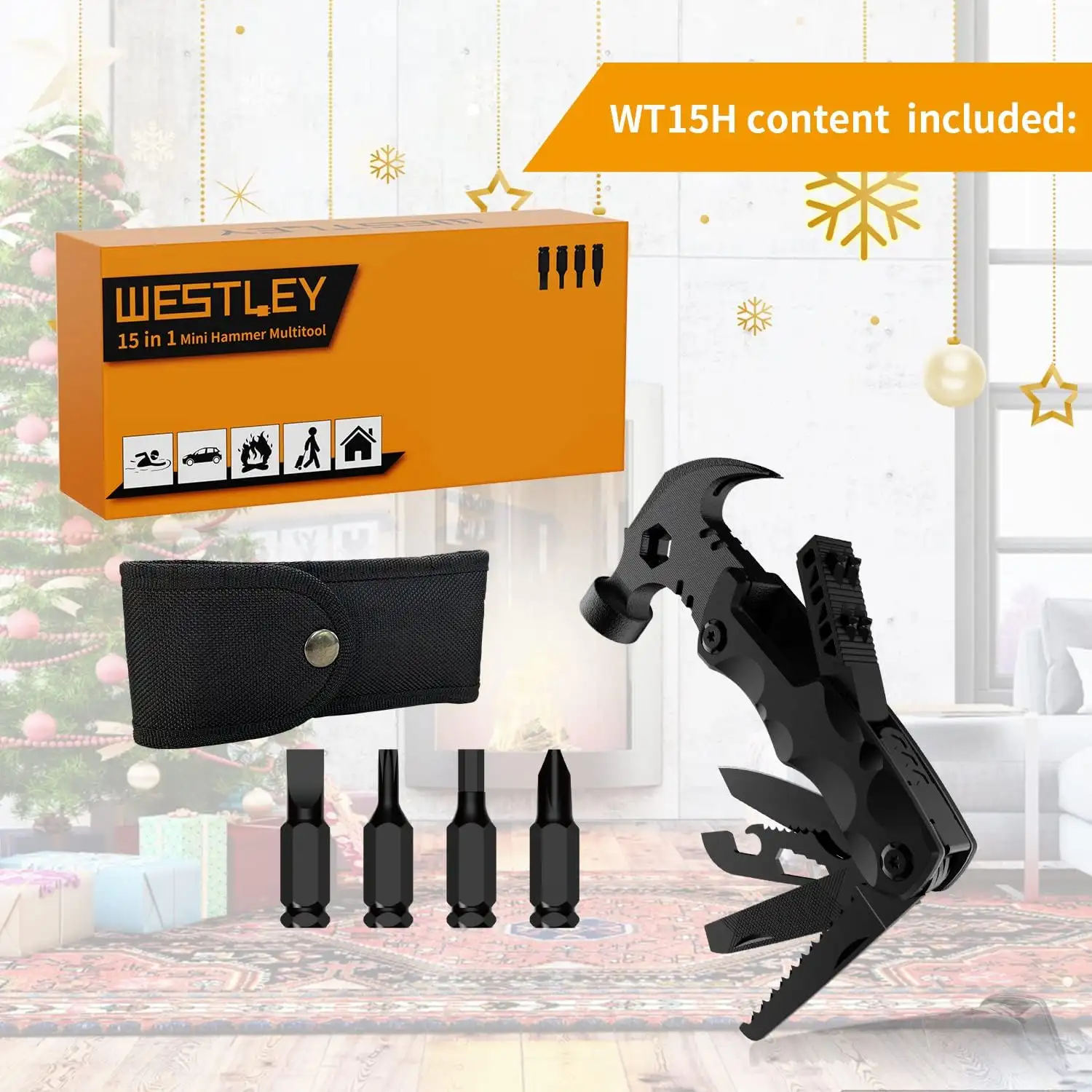 WESTLEY Multitool, 15 in 1 Survival Gear - 71qwnsb35al._ac_sl1500_